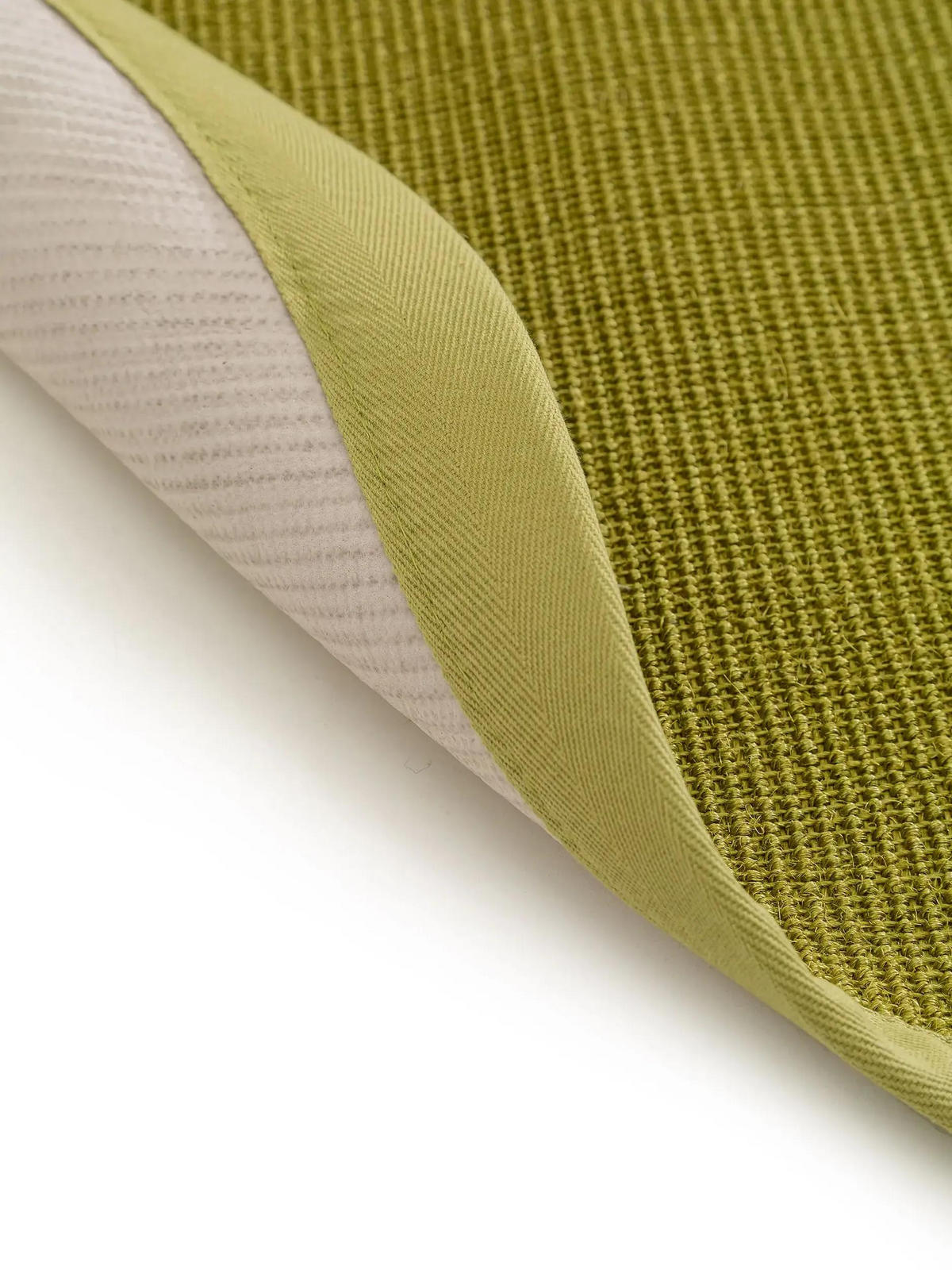 SISALTEPPICH Sana Grün ø 200 cm rund - Grün, Textil (200/200cm) - benuta Nest