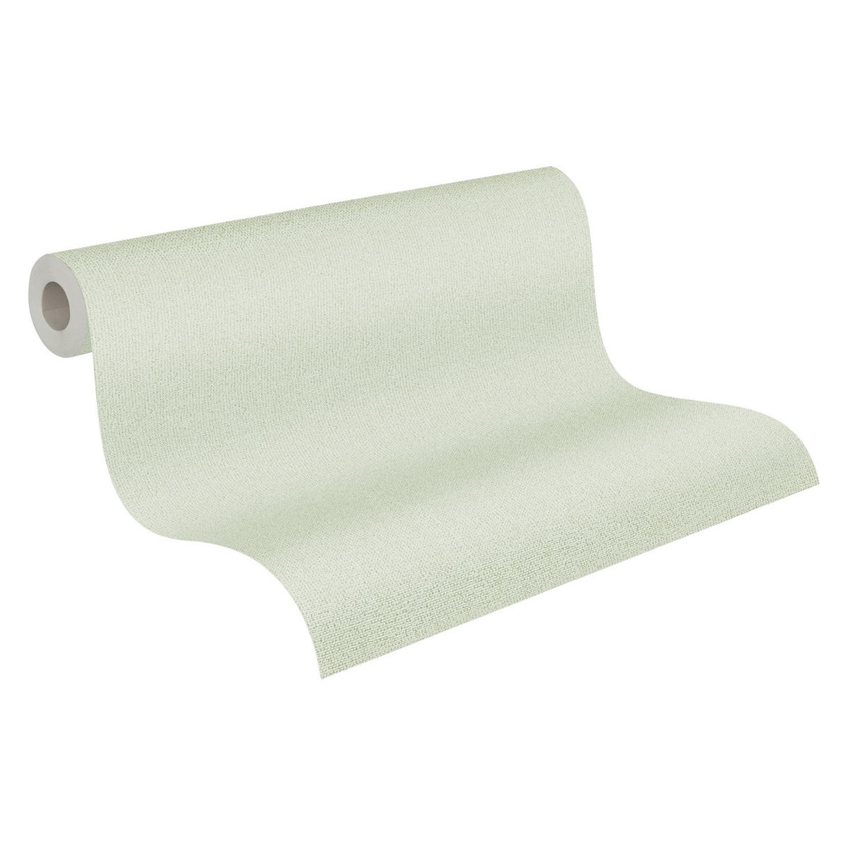 VLIESTAPETE Grün 53/1005 cm - Grün, Textil (53/1cm) - KUNSTLOFT