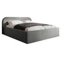 POLSTERBETT Deisin - Naturfarben/Grau, Holz/Holzwerkstoff (180/200cm) - MIRJAN24