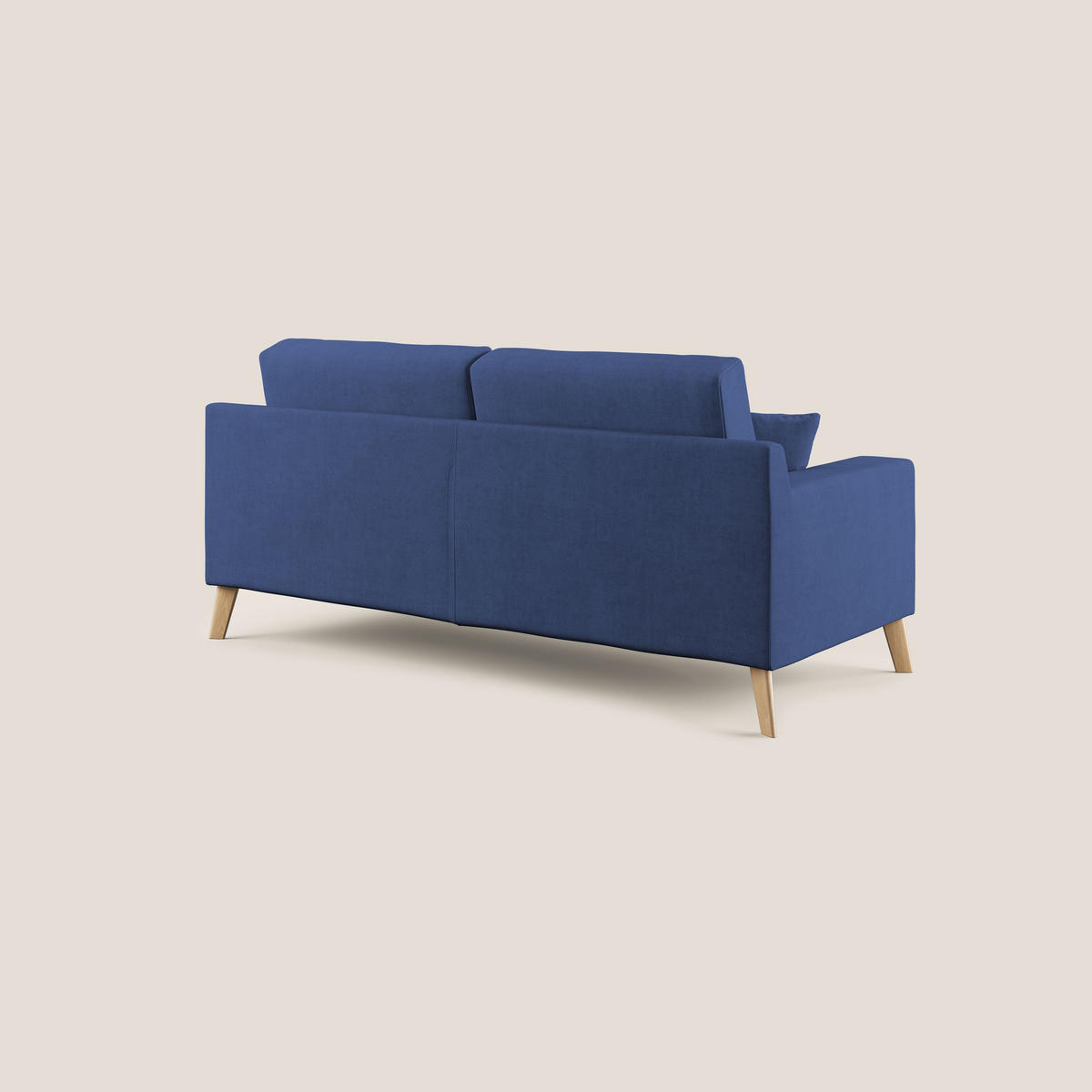 LINEARSOFA Danish - Blau, Textil (206/95/91cm) - Divani.store