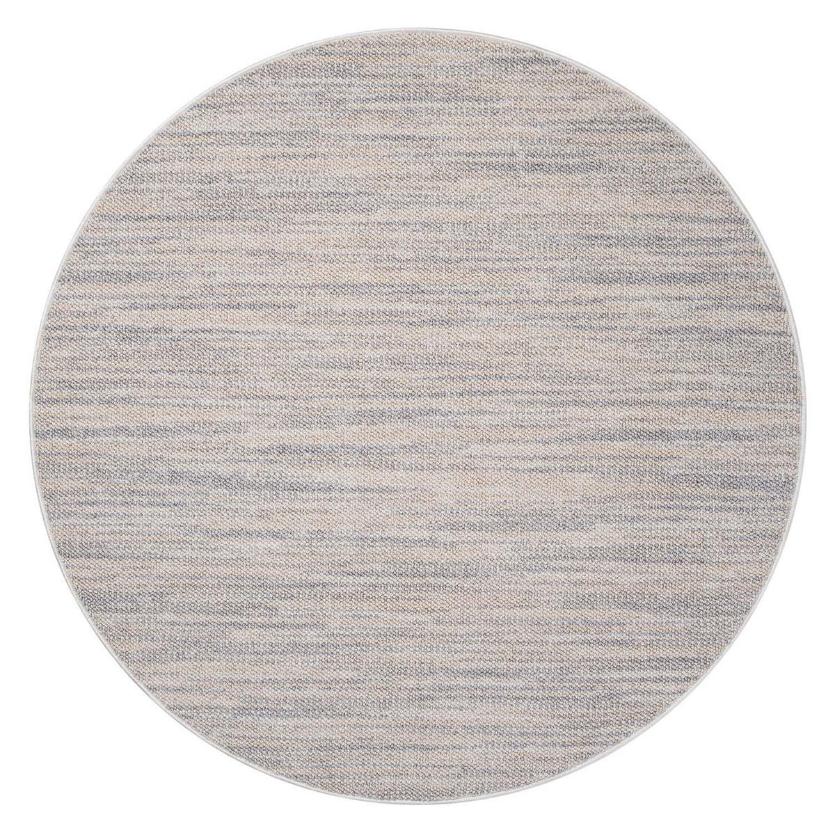 KURZFLOR-TEPPICH Clasico 0052 Grau 160 cm Rund - Grau, Textil (160/160cm) - carpet city
