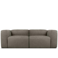 2-SITZER SOFA BUFFO, kühles Braun - Braun, Holz/Holzwerkstoff (210/73/96cm) - KONSIMO®