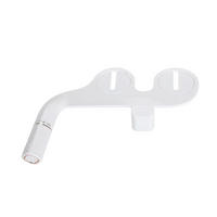WC-BIDET-AUFSATZ, weiß,45/20/9CM,2er-Pack - Weiß, Kunststoff (20/18/45cm)