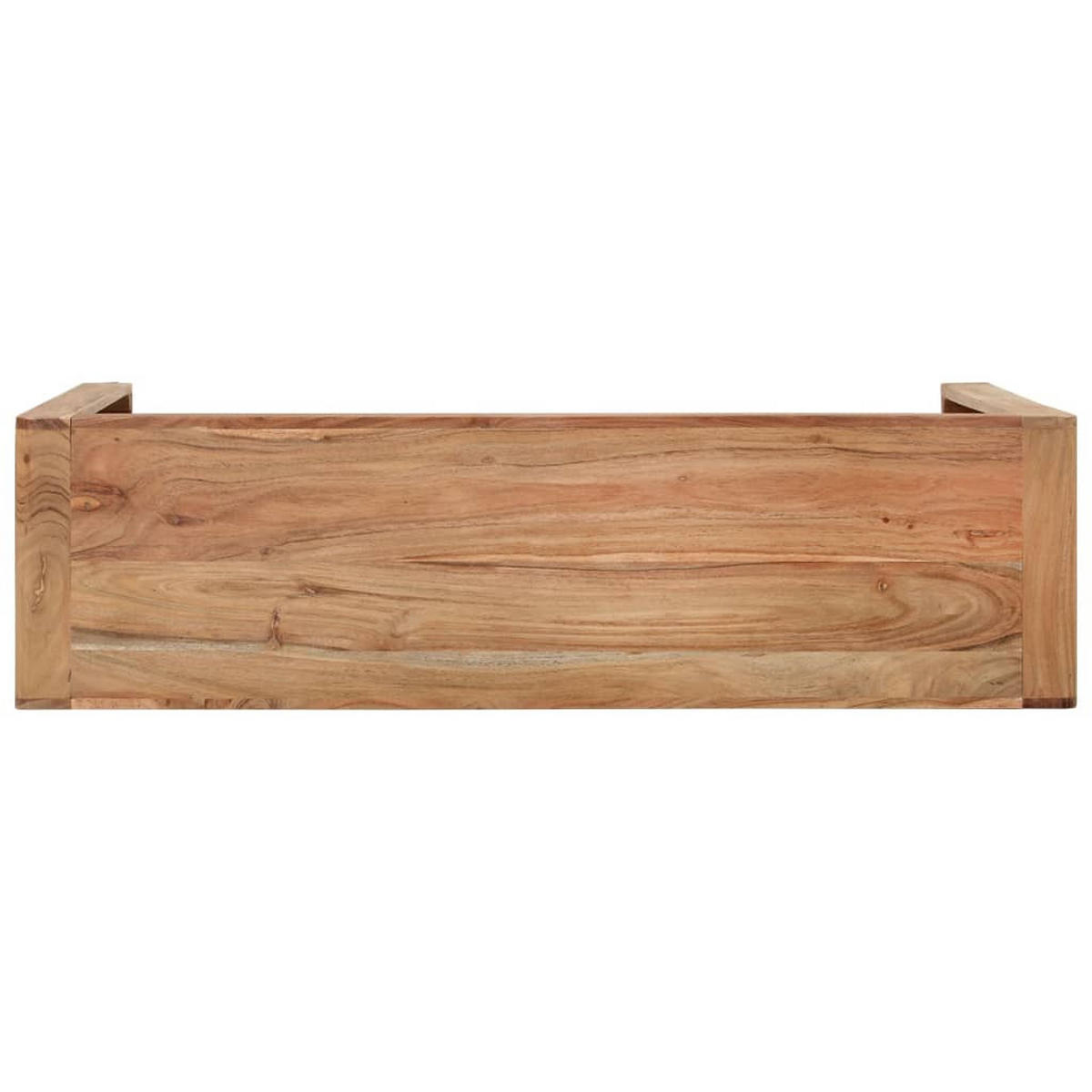 KONSOLENTISCH 110/30/76 Cm Massivholz Akazie - Braun, Holz (110/30/76cm) - vidaXL