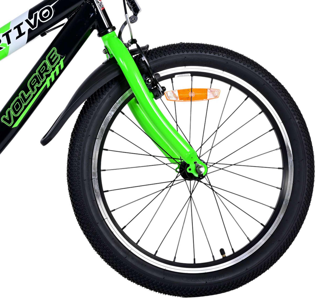 KINDERFAHRRAD Sportivo - Jungen - 20 Zoll - 2 Handbremsen - Grün - Grün, Metall (60cm) - TPFSports