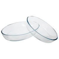 OFENFORM Set 2-tlg., Glas, Transparent - Transparent, Glas (25/7/35.2cm) - 5five Simply Smart