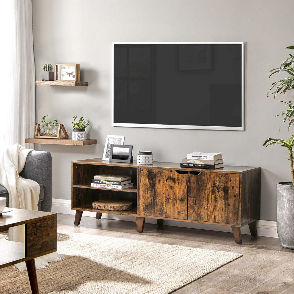 Thumbnail - Hansiro Lowboard, Braun, Holzwerkstoff, 40x50x140 cm, Wohnzimmer, Wohnwände, Lowboards, Lowboards stehend