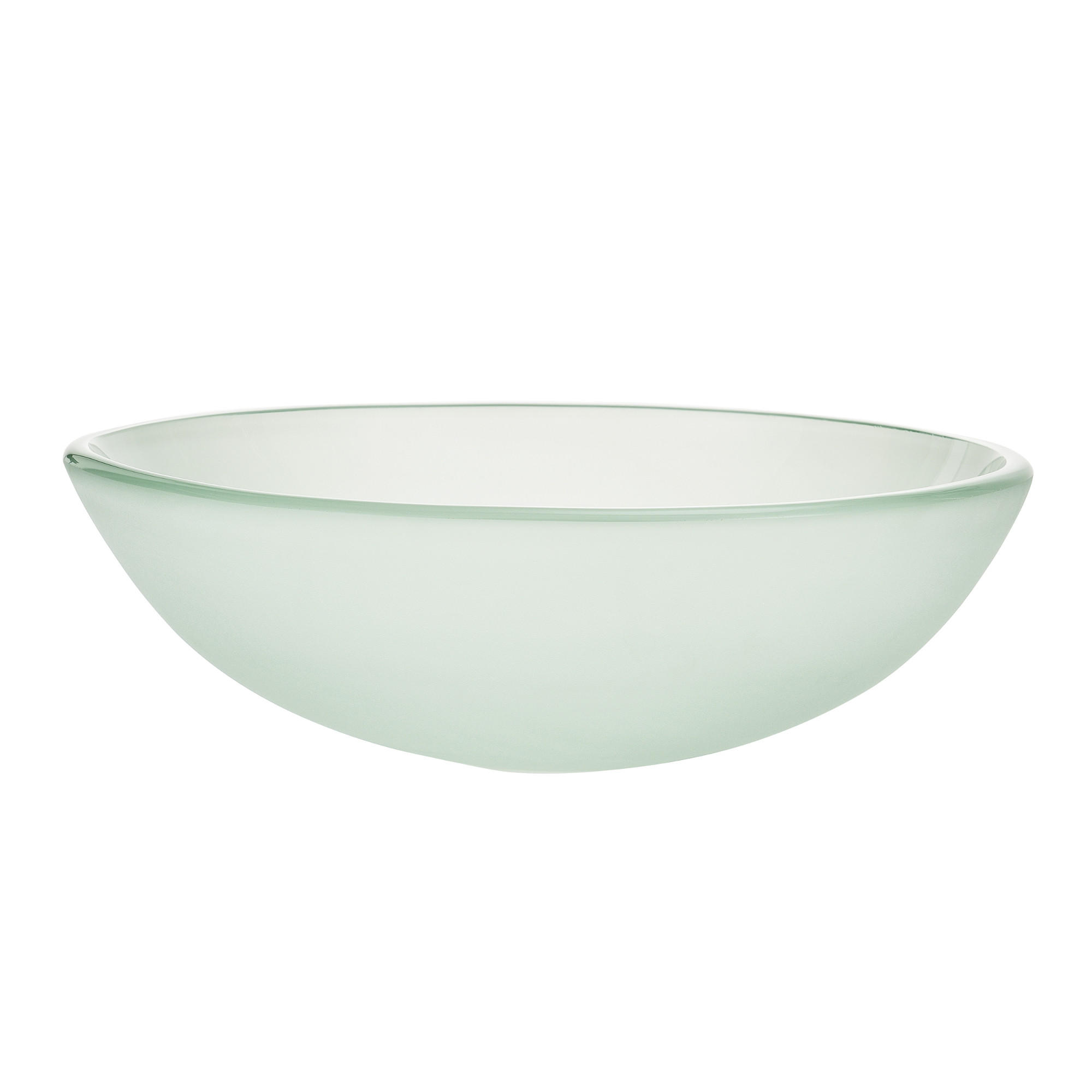 WASCHBECKEN Jarvis - Hellgrün, Glas (42/14/42cm) - [neu.haus]