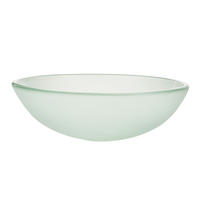 WASCHBECKEN Jarvis - Hellgrün, Glas (42/14/42cm) - [neu.haus]