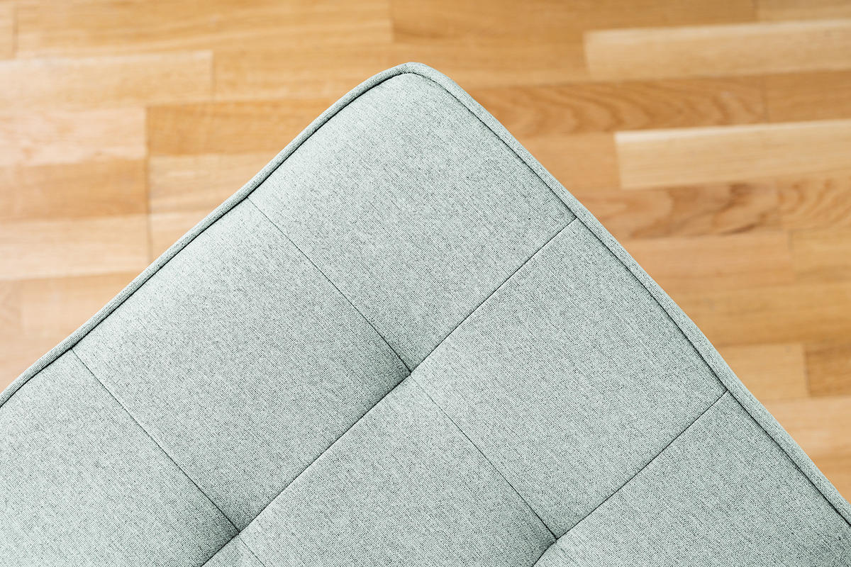 BÜROSTUHL - Mintgrün, Textil/Metall (46/91/62cm) - home24