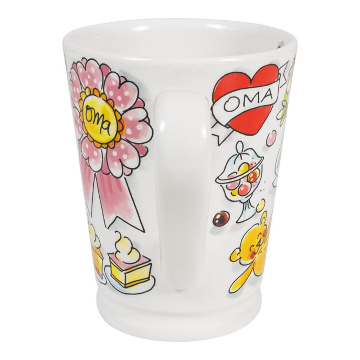 MAZAGRAN-BECHER Großmutter in Bunt - 500 ml - Multicolor, Keramik (0.5L) - Blond Amsterdam