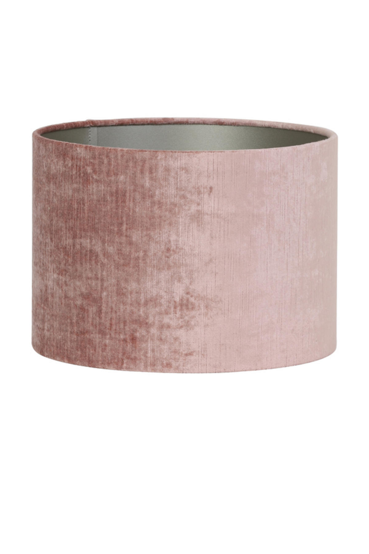 LAMPENSCHIRM Gemstone Rosa Ø40/30 cm - Pink, Textil (40/40/30cm) - Light & Living