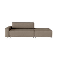 SCHLAFSOFA Lummo Si mit Schlaffunktion, Braun - Braun, Textil (263/70/100cm) - Fedve