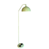STEHLAMPE Helvik aus Metall mit E27, verstellbarer Lampenschirm - Mintgrün, Metall (37/37/170cm) - Bamyum
