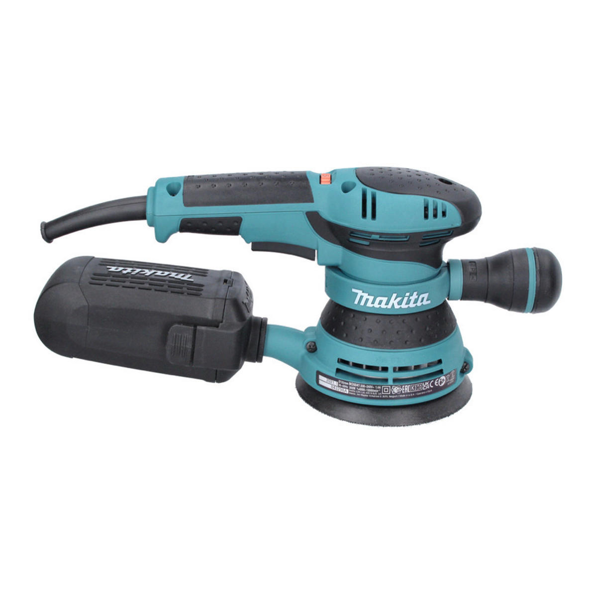 EXZENTERSCHLEIFER/SCHLEIFMASCHINE BO5041, 300W, 125mm, Solo - Multicolor, Kunststoff (18/123/6cm) - Makita