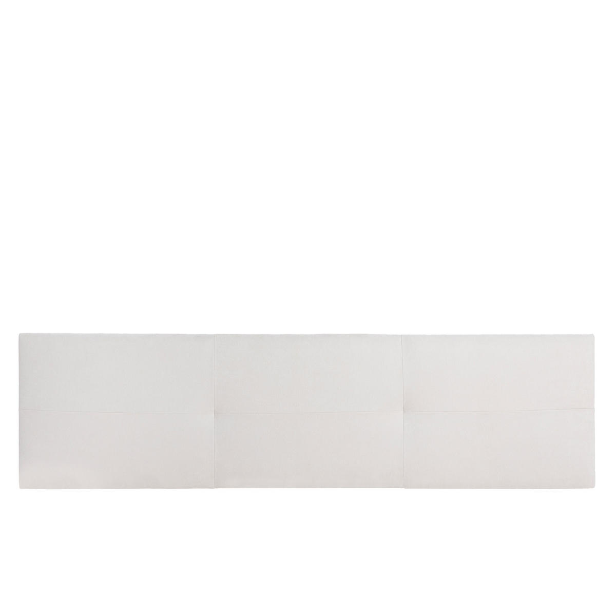 KOPFTEIL Ilan Grau 197 cm x 52 cm - Grau, Textil (197/52/3cm) - Kenay Home