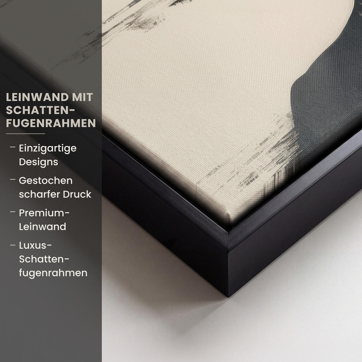 LEINWAND Bilder mit Rahmen - Frau - Hut - Farbe - 30x20 - Goldfarben, Textil (30/20cm) - MuchoWow
