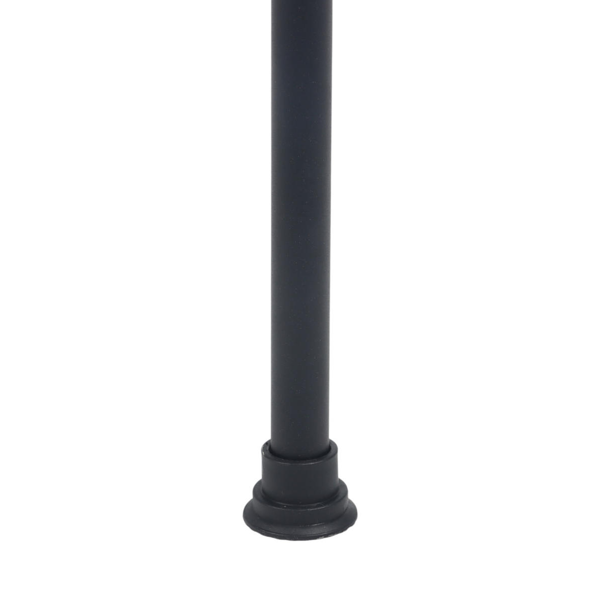 CAMPINGTISCH - Schwarz, Metall (53/95/55cm) - Relaxdays