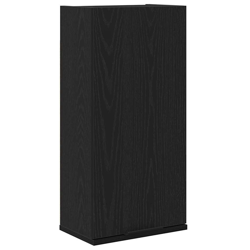 WANDSCHRANK Schwarze Eiche 32/20/67 Cm Holzwerkstoff - Schwarz, Holzwerkstoff (20/67/32cm) - vidaXL