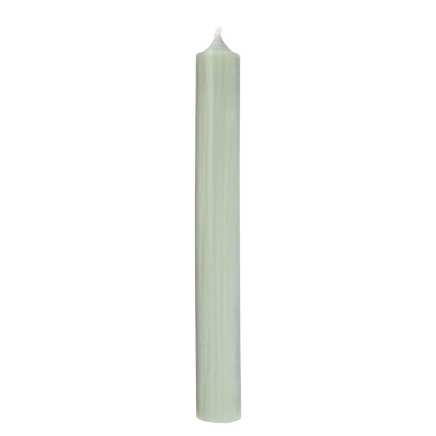 STABKERZE (25er Set) Rainbow - Salbeigrün, Paraffin (2.2/18/2.2cm) - BUTLERS