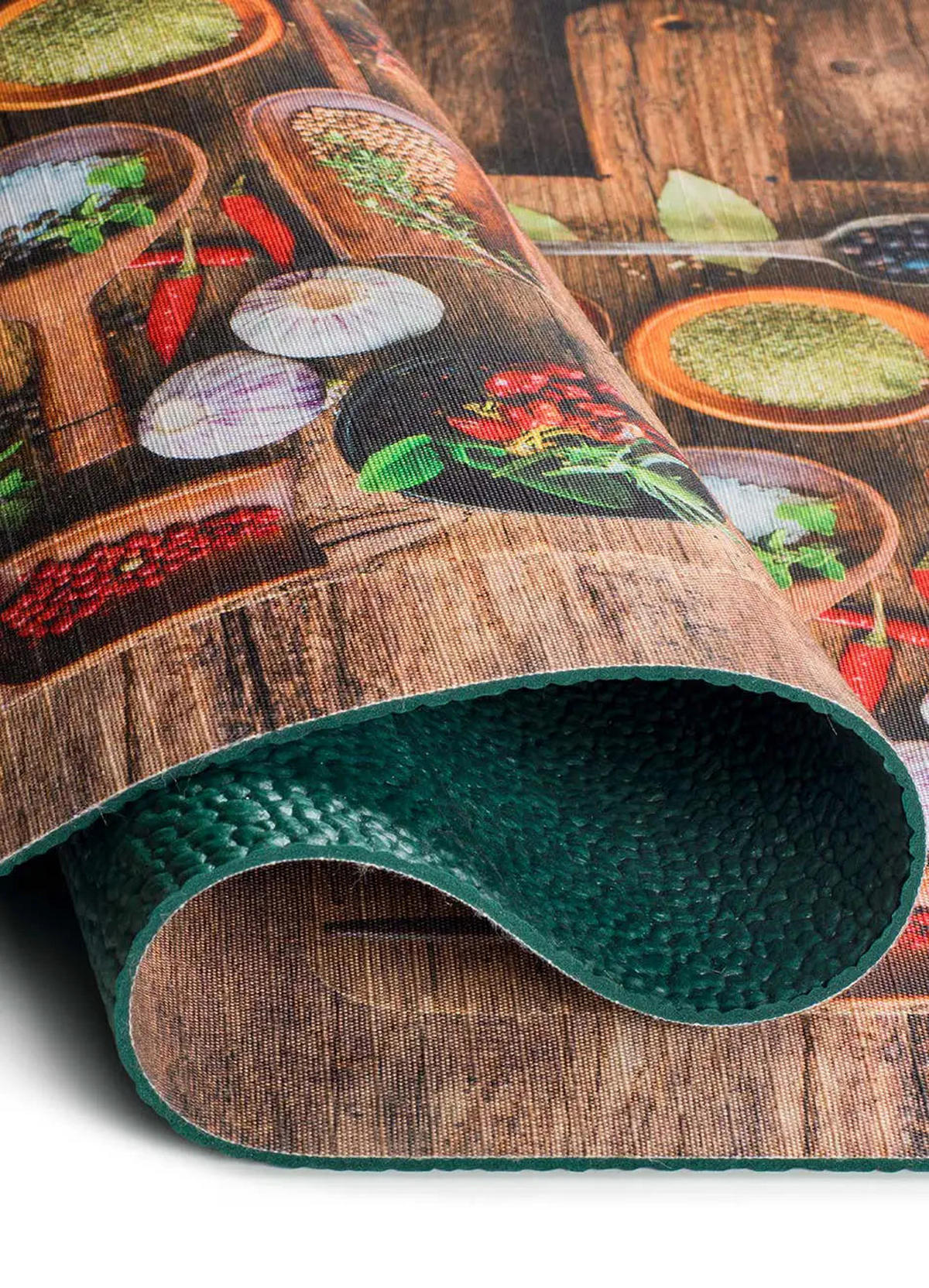 KÜCHENLÄUFER Mehrfarbig Ricci 52/100 cm - Multicolor, Kunststoff/Textil (52/100cm) - Atticgo