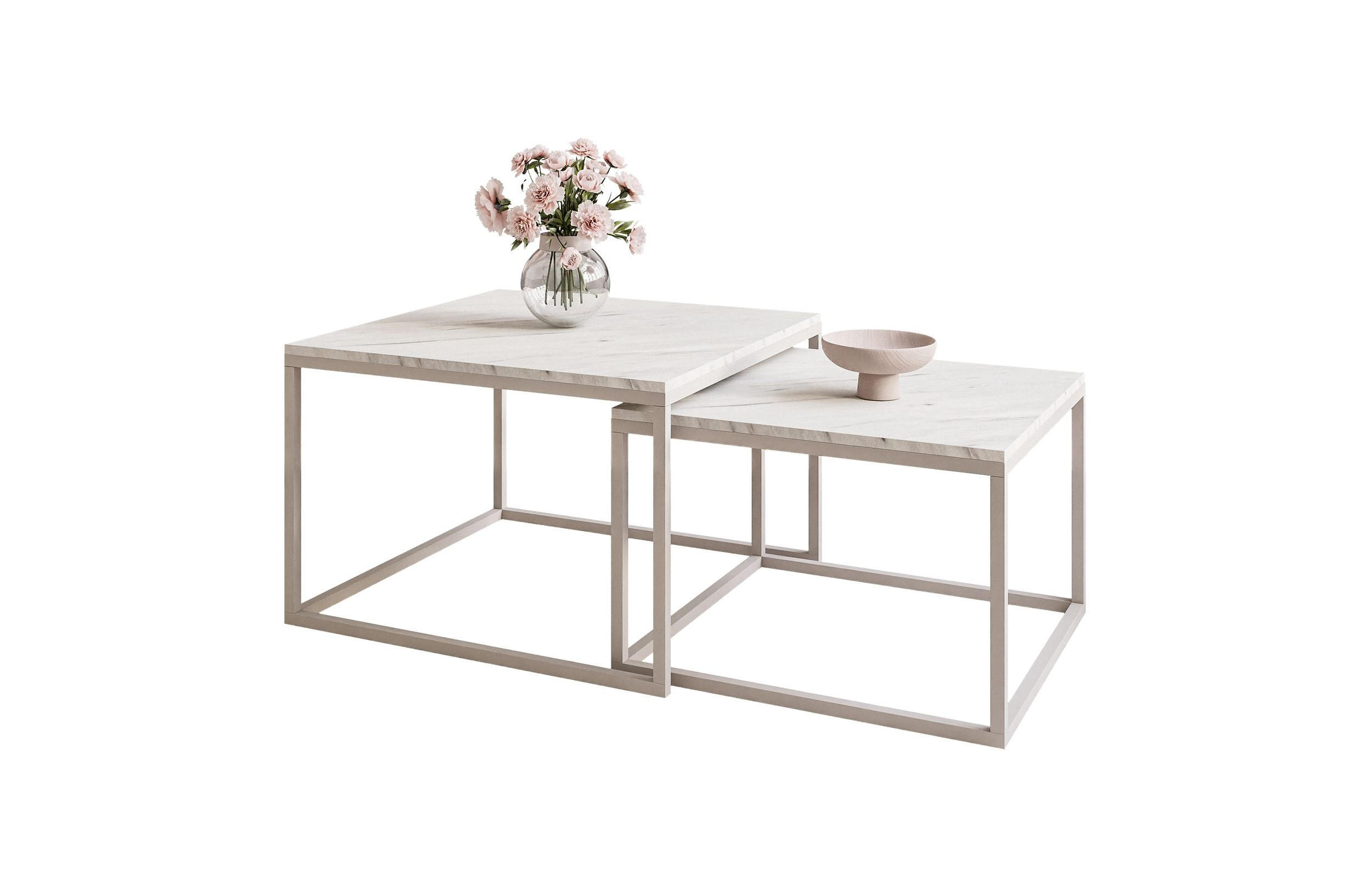 Lookway Couchtisch Kaschmir 70x48x70 cm