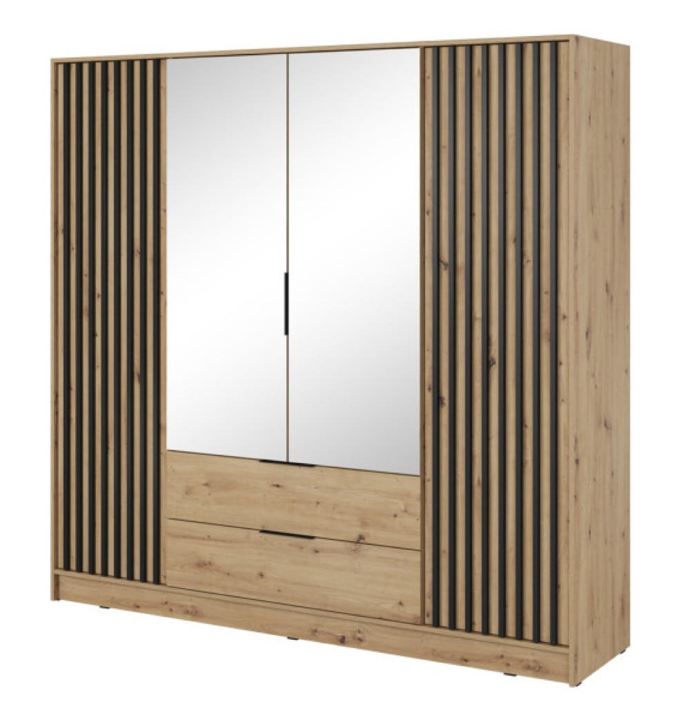 Sepro Meble Schrank Eiche Artisan 206x200x51 cm