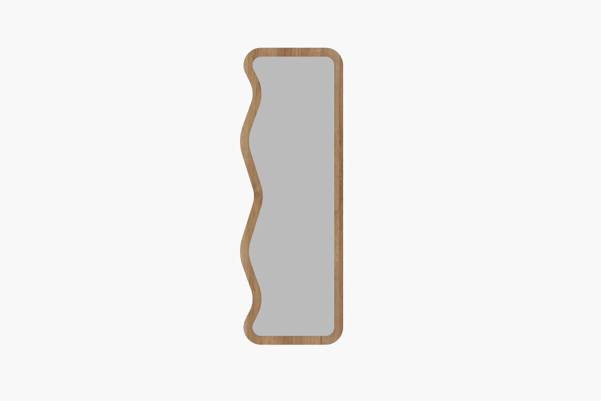 STANDSPIEGEL ALES BEIGE OS 91195 - Beige, Holzwerkstoff (50/160/2cm) - moebel17