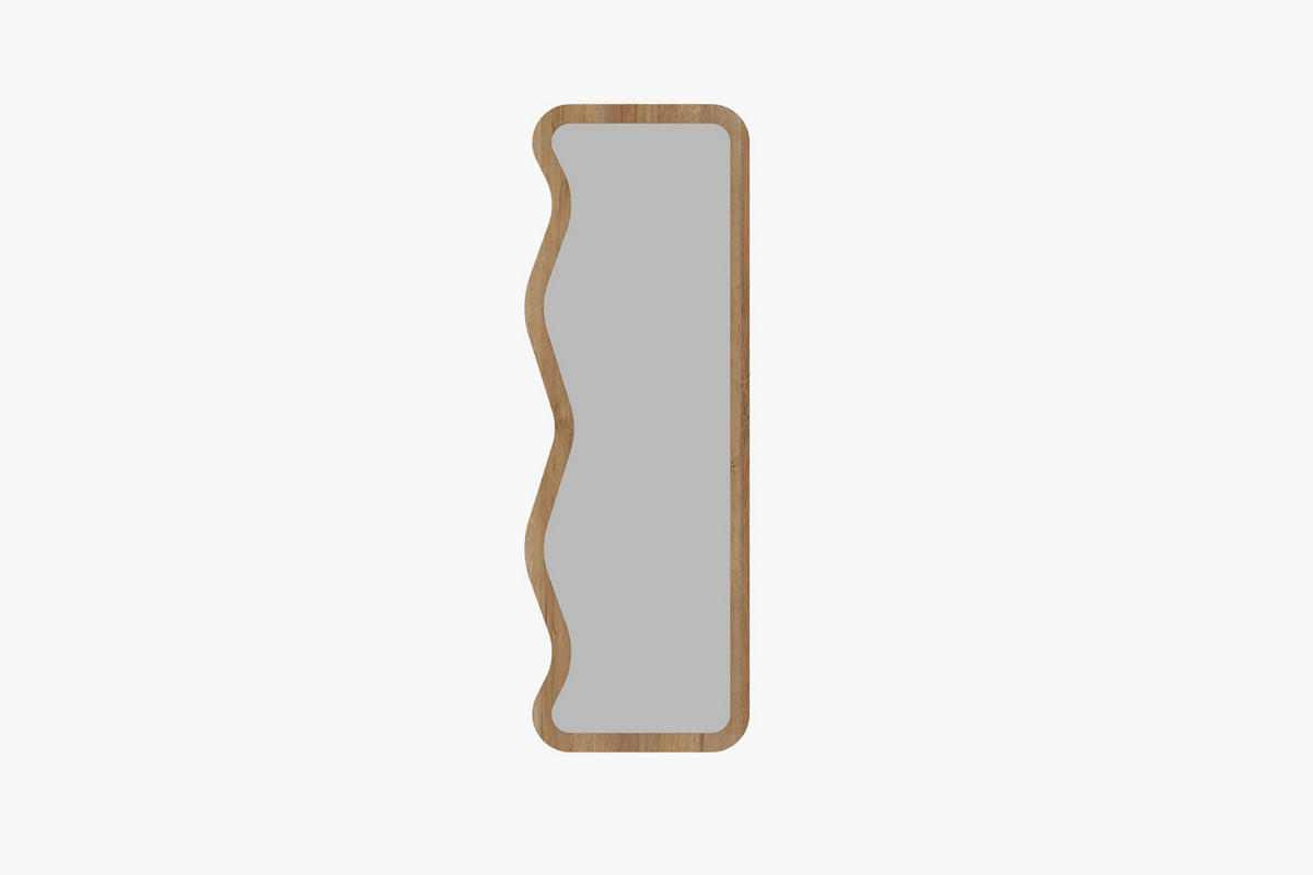 STANDSPIEGEL ALES BEIGE OS 91195 - Beige, Holzwerkstoff (50/160/2cm) - moebel17