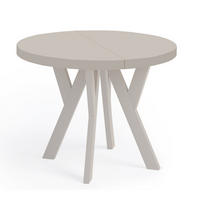 ESSTISCH Runder Ausziehbarer PERO 110/160 Kaschmir - Kaschmir, Holz (110/160/77cm) - Dekori_Interiors