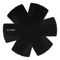 PFANNENSCHONER Schwarz Filz 6er Set - Schwarz, Kunststoff (35/35cm) - KLAMER