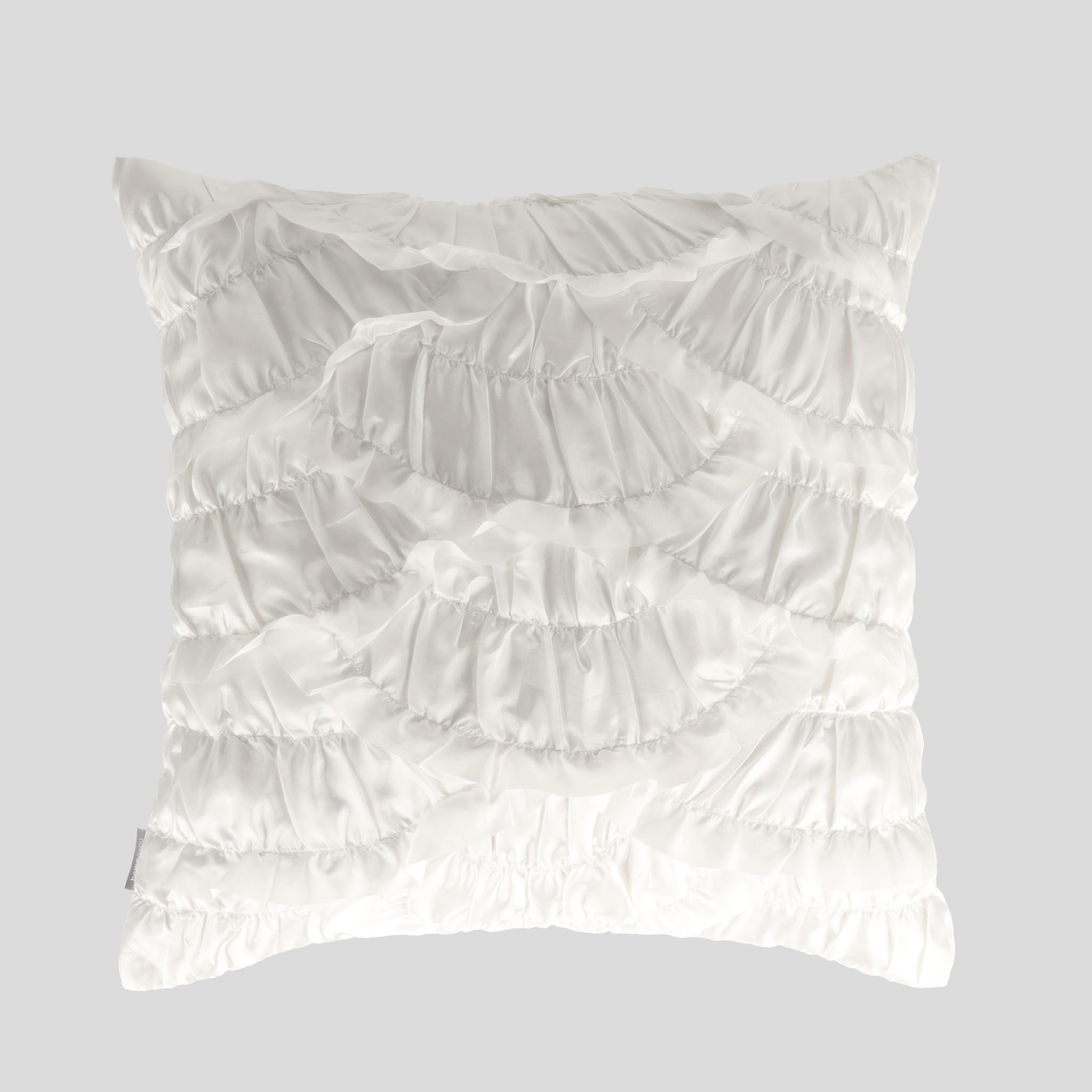 KISSENBEZUG Shellio - Weiß, Textil (45/45cm) - home&you