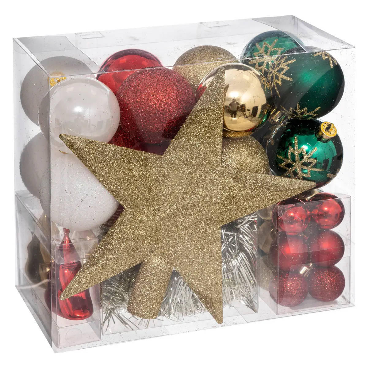 Atmosphera Createur d´interieur Weihnachtsschmuck Mehrfarbig 2.5x21x20 cm