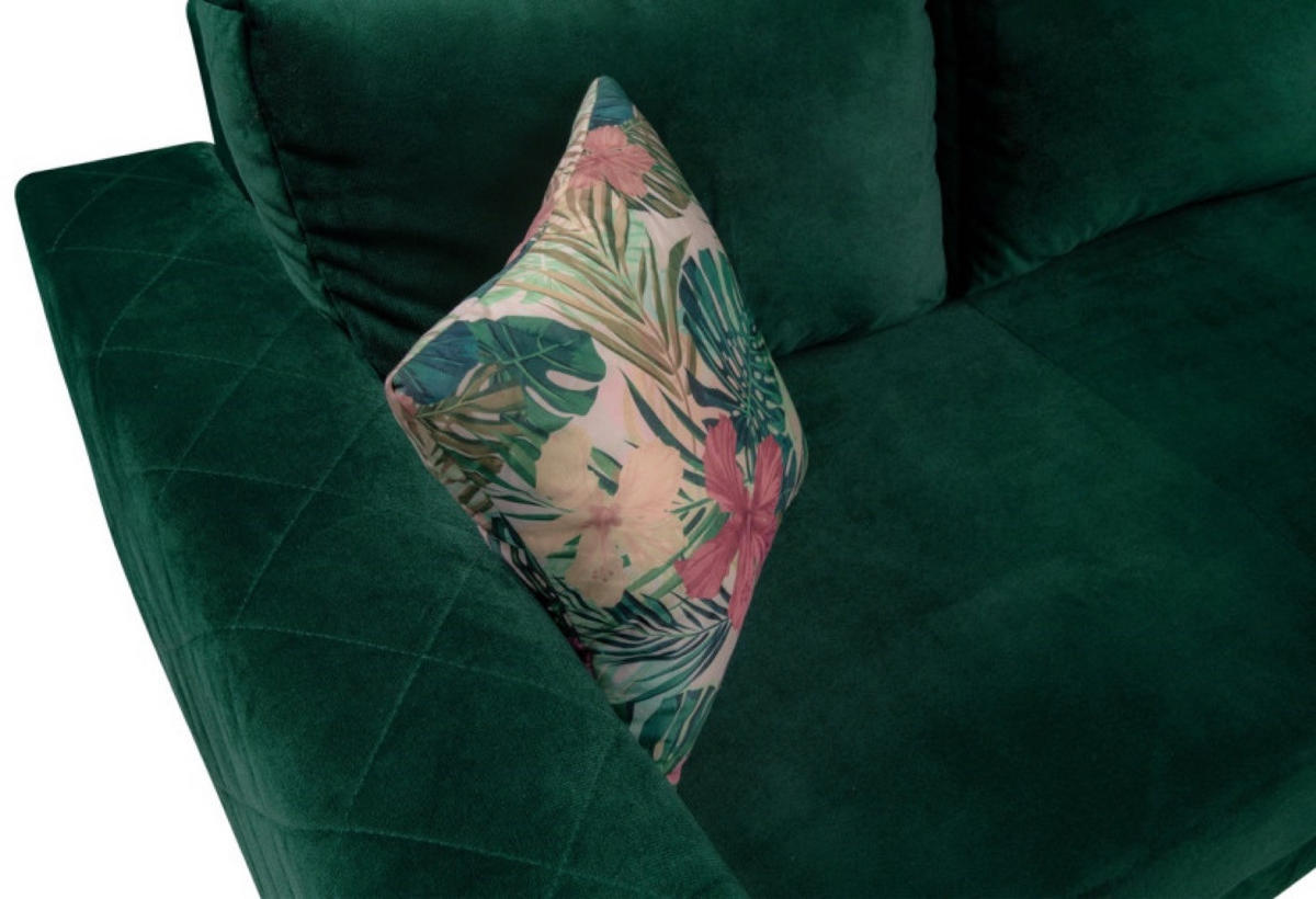ECKSOFA Grün SIMO Mit Schlaffunktion Rechts - Grün, Textil (145/236cm) - Sepro Meble