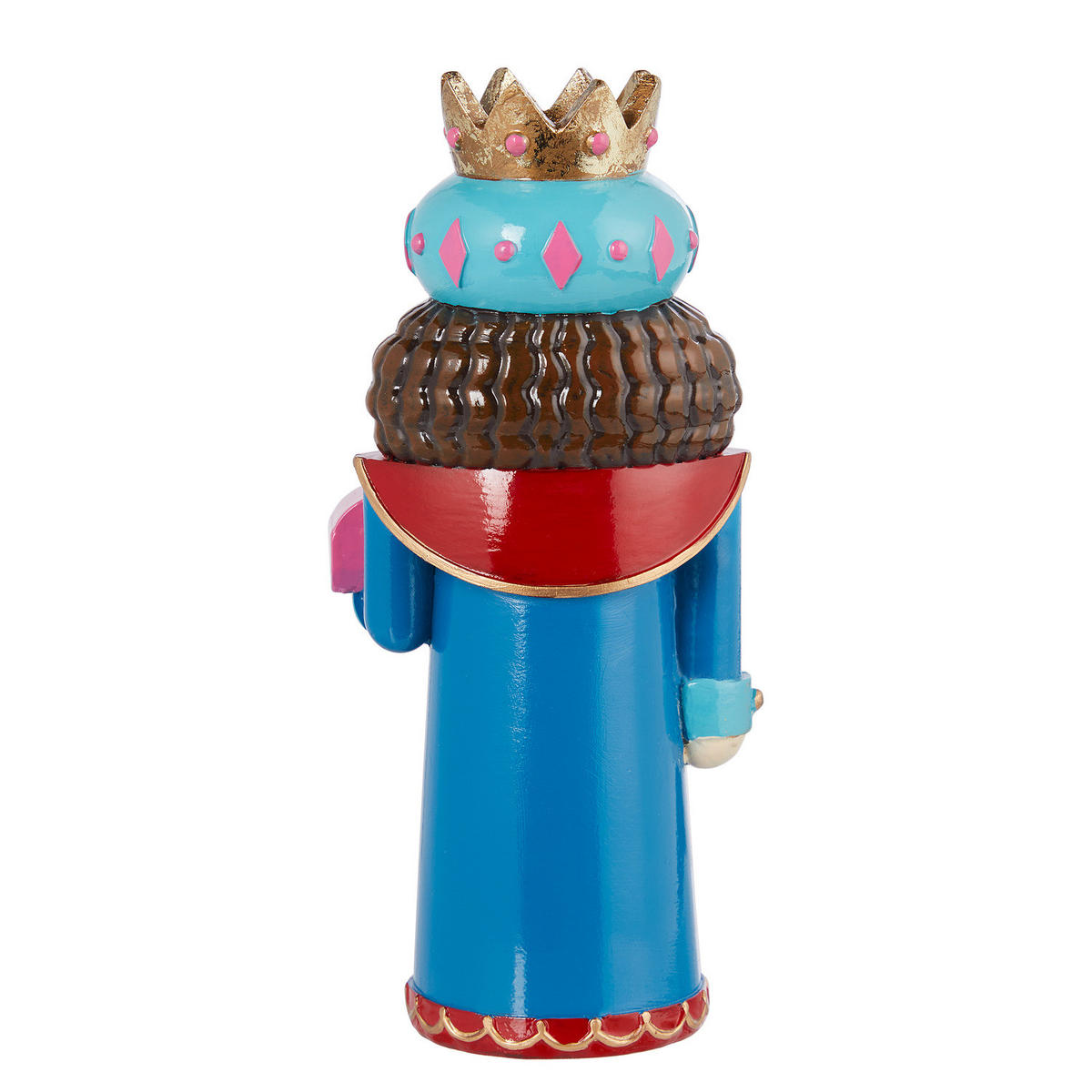 DEKOFIGUR X-Mas König - Blau, Stein (7/20/8cm) - Butlers