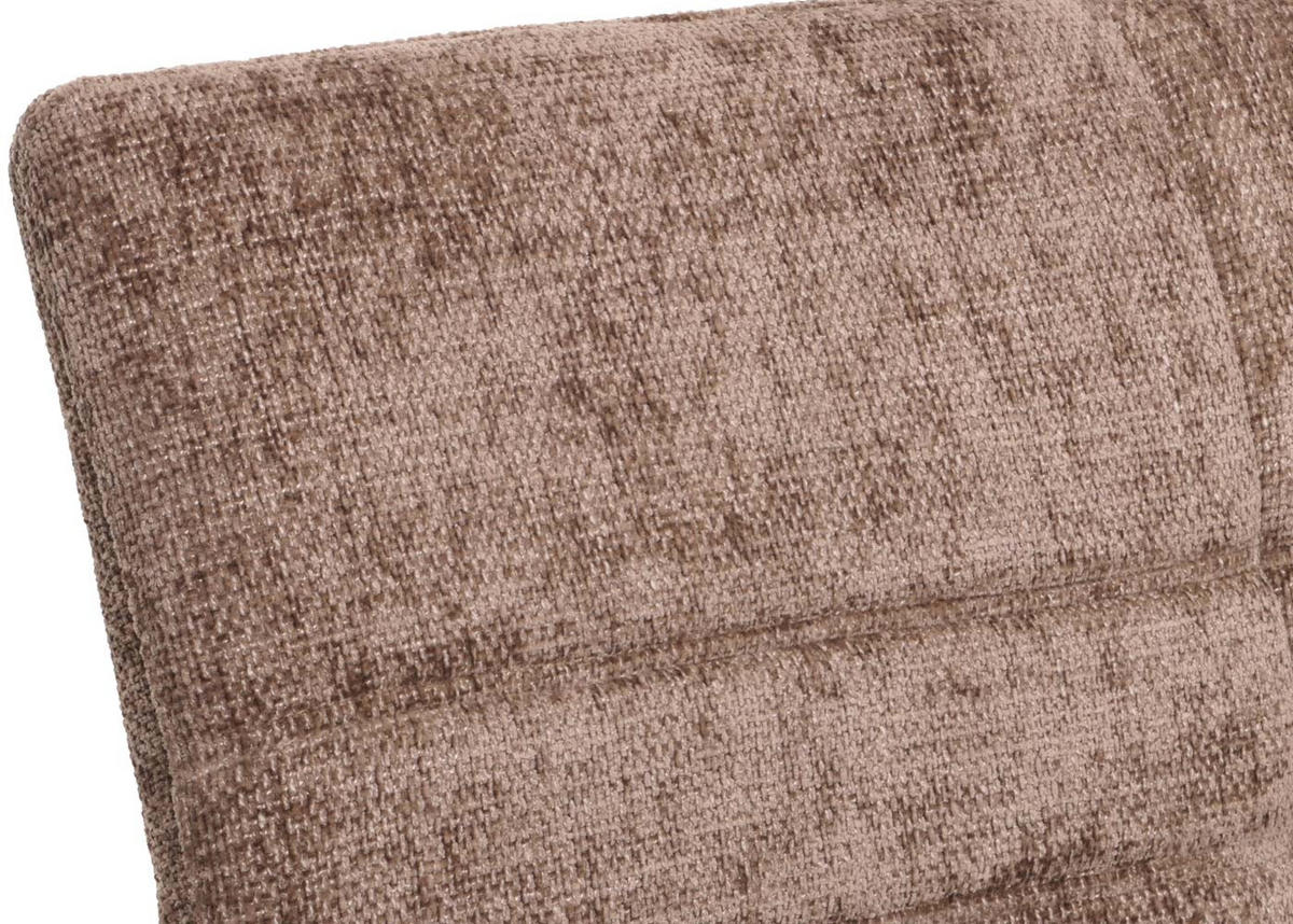 LAVIČKA Hnedá - hnedá, textil (160/100/65cm) - MCW