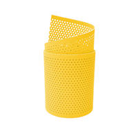 SICHTSCHUTZSTREIFEN PP Premium Gelocht 20 Prozent Streifen Gelb 2,55m - Gelb, Kunststoff (255/19cm) - ZAUN|ZU