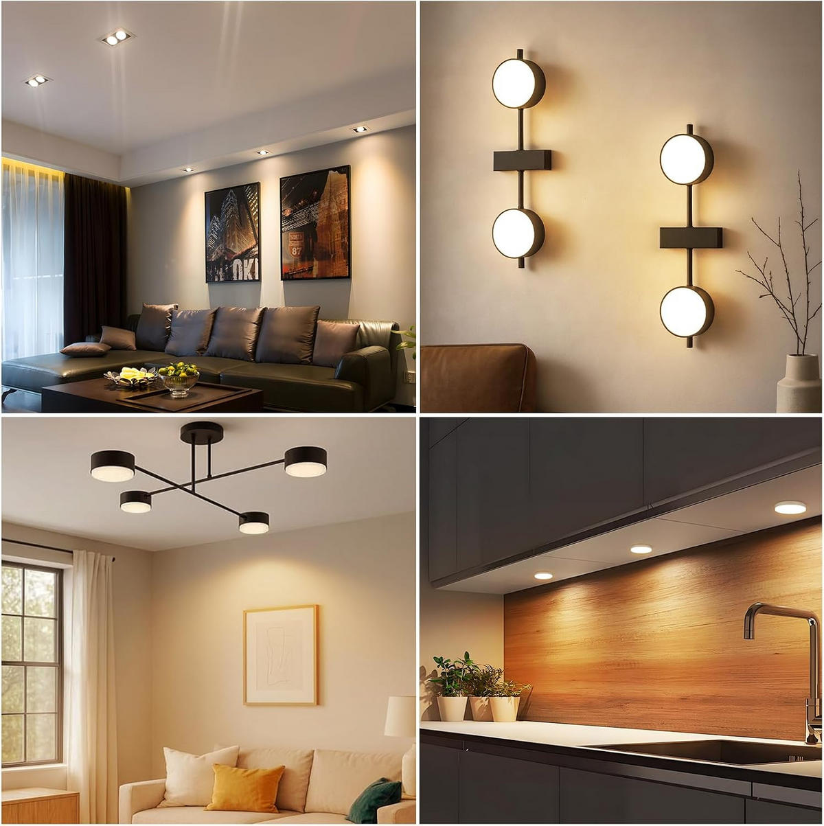 LED žárovka GX25 5W 2,5/7,4cm (sada 4 ks) - bílá, plast (7.4/2.5cm) - Nettlife