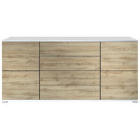 SIDEBOARD Rova Eiche Wotan - Eiche Wotan, Holzwerkstoff (166.5/75.5/35cm) - Vladon