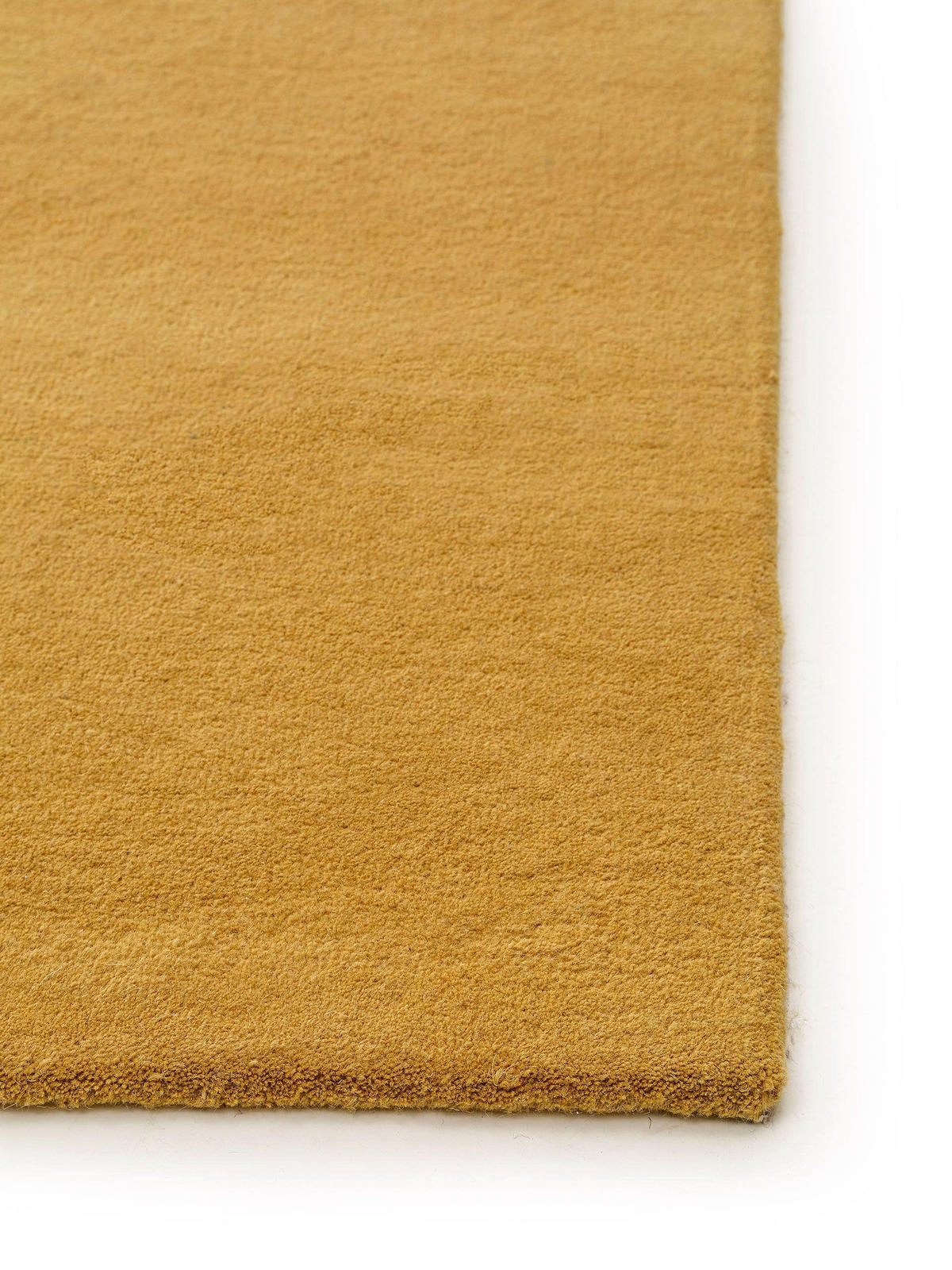 WOLLTEPPICH Bent Gelb 160x230 cm - Gelb, Textil (160/230cm) - benuta Nest