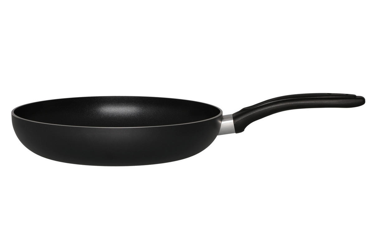 BRATPFANNE Antihaft Ø 26 cm - Schwarz, Metall (26cm)