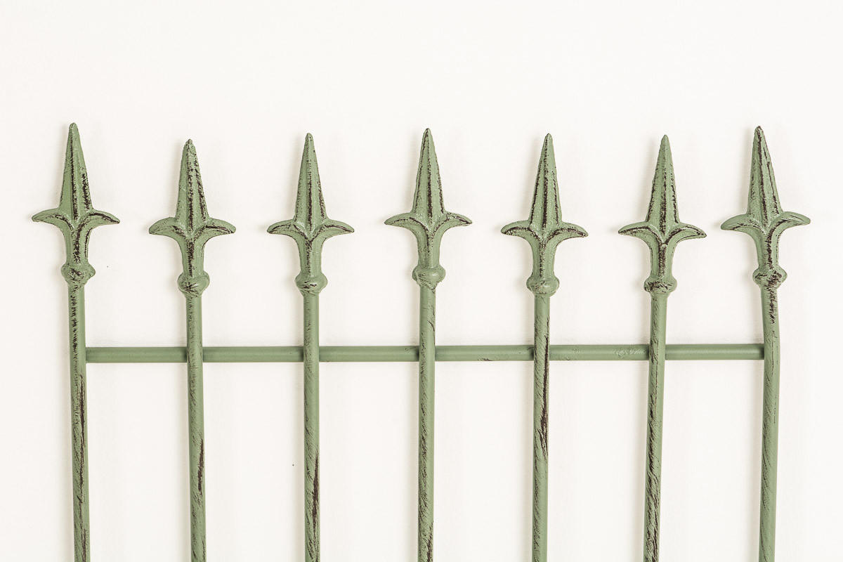 RANKGITTER Metall Antik-Grün - Grün, Metall (50/100/0.7cm) - CLP