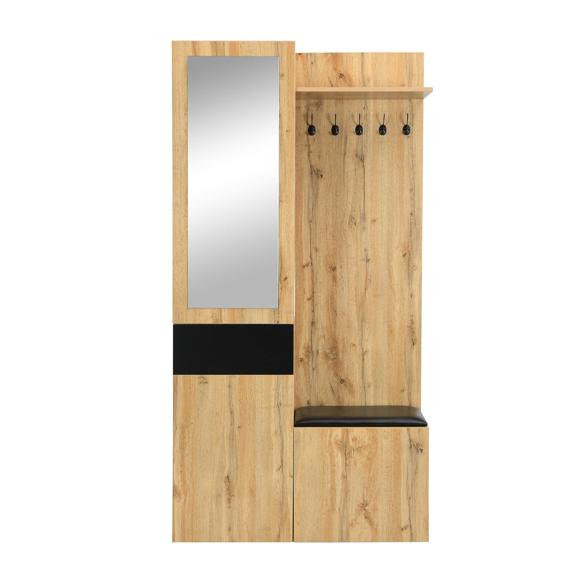 Urban Meuble Garderobe Eiche 98x191x38 cm