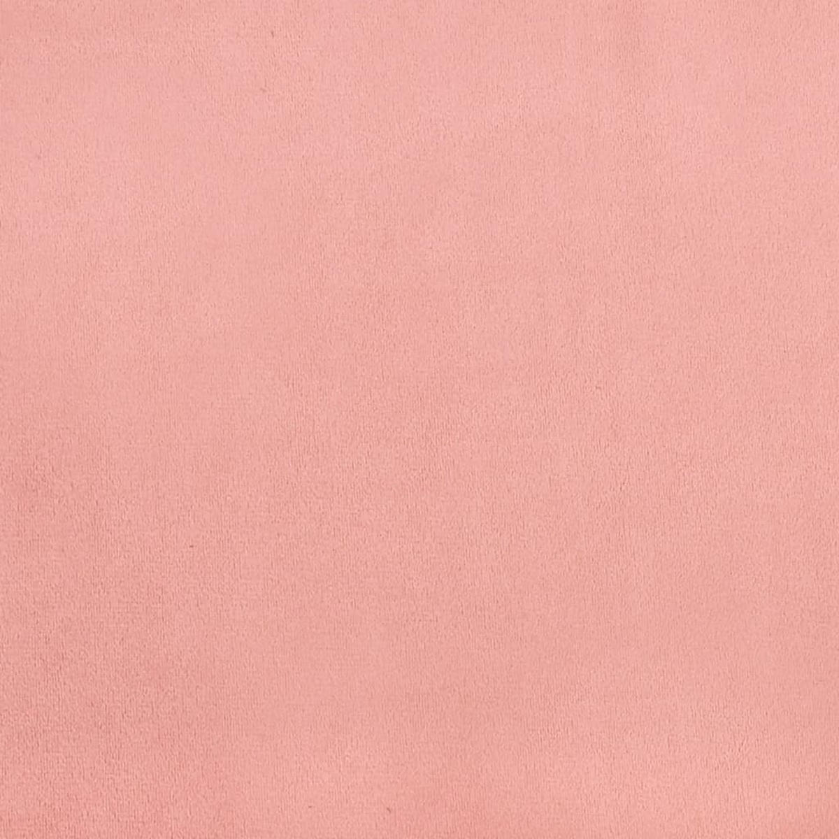 BOXSPRINGBETTGESTELL Rosa 160/200 Cm Samt - Pink, Textil (160/200cm) - vidaXL