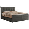 BOXBETT PREMIUM 10 180/200 Dunkelgrau Kunstleder - H3 - Dunkelgrau, Holz/Textil (180/200cm) - MKS