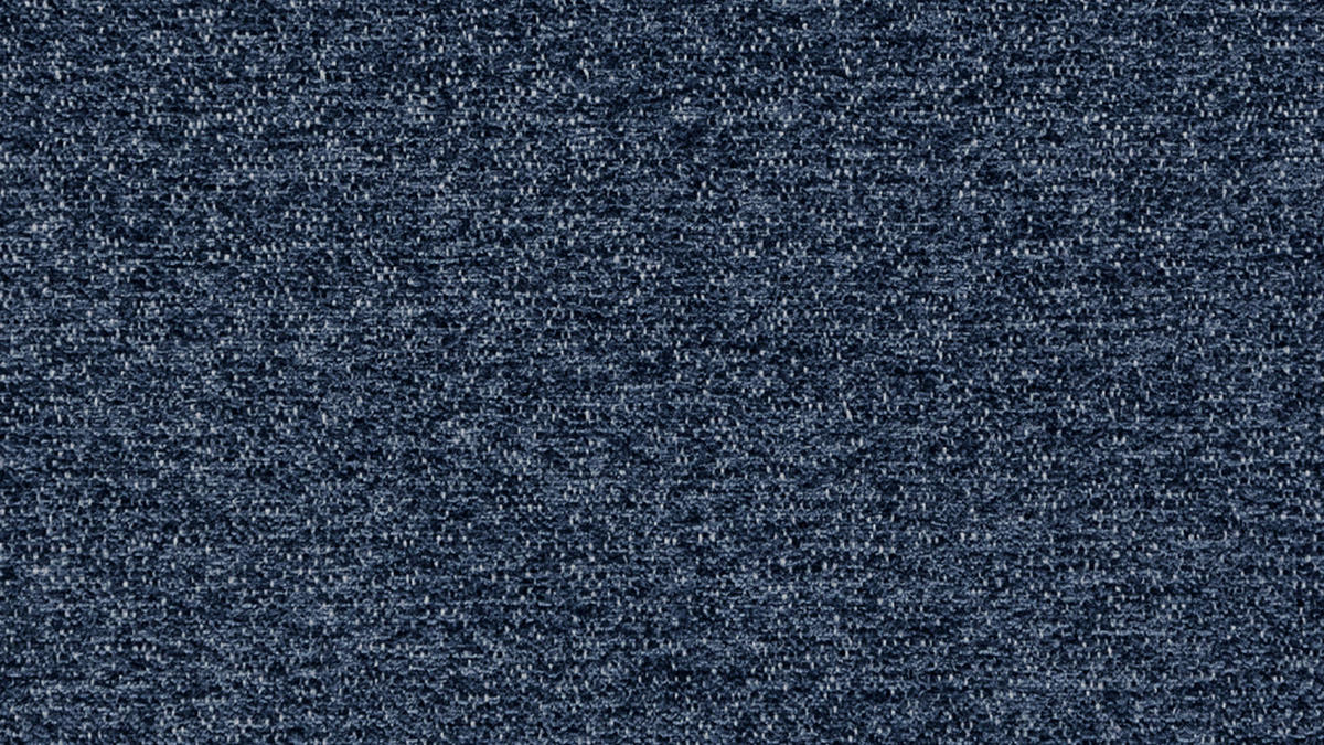 ECKSOFA SORENO 4-Sitzer, dunkelblau - Schwarz/Dunkelblau, Holz/Textil (293/171cm) - Courtois Laville