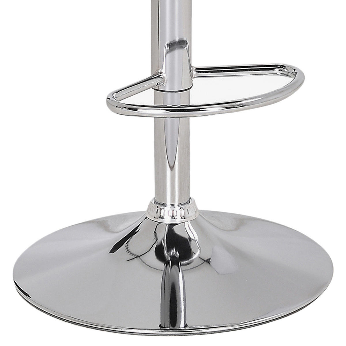 BARSTUHL - Webstoff / Metall - Anthrazit, Textil (51/89/47cm) - home24