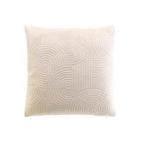 DEKOKISSEN 40/40 cm - Ecru, Textil (40/40cm) - Douceur d´intérieur
