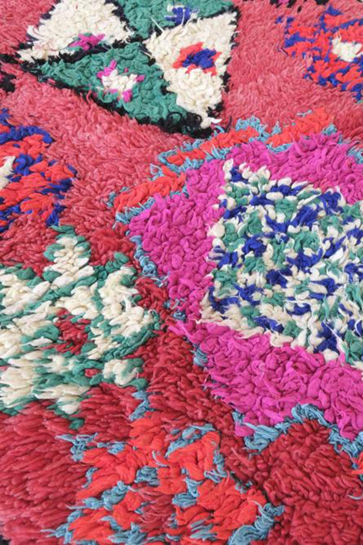 BERBERTEPPICH aus reiner Wolle 84x 484 cm - Rot, Naturmaterialien (84/484cm) - AFK Living