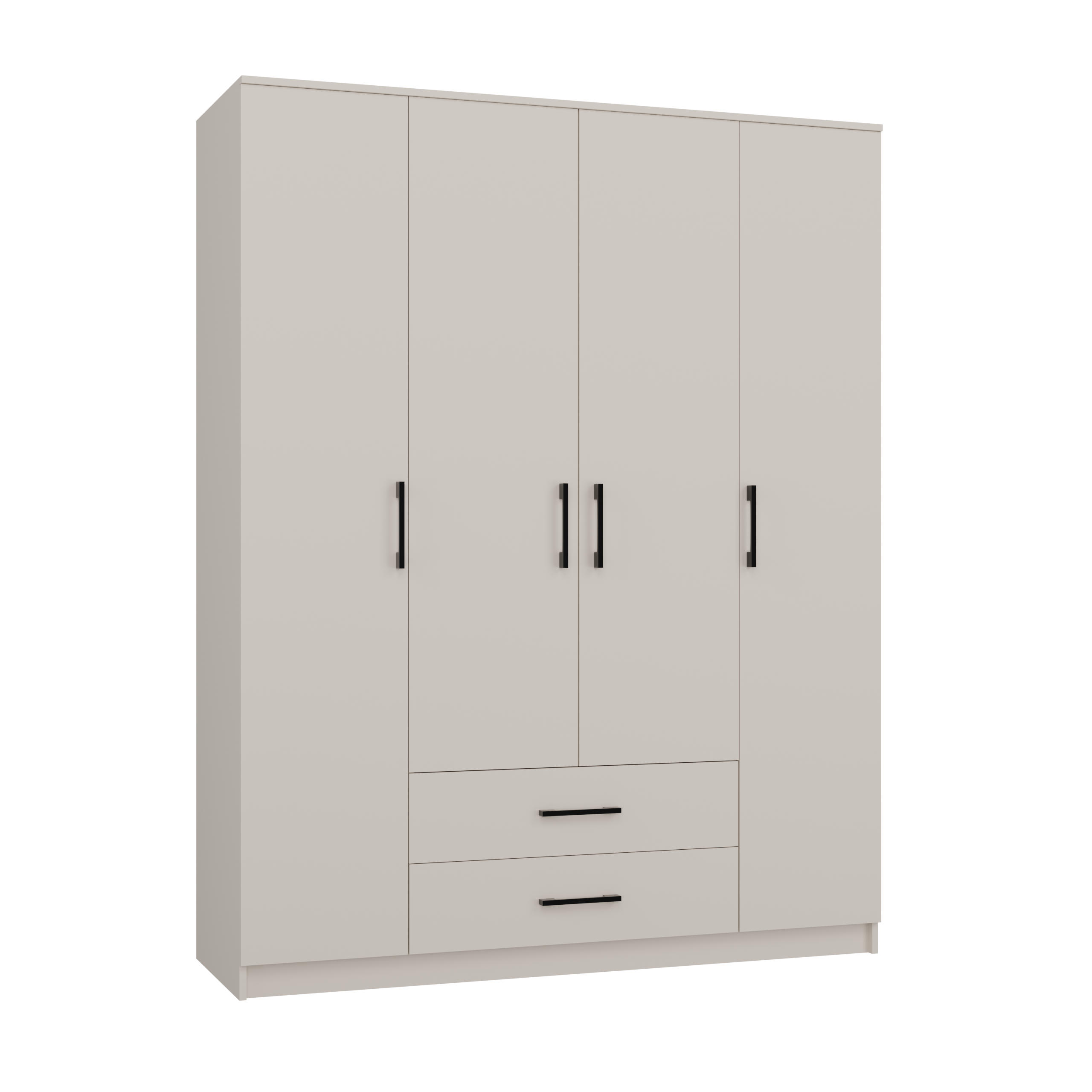 KLEIDERSCHRANK Kaszmir 160/205/52 - Kaschmir, Holzwerkstoff (160/205/52cm) - RAUMHIRSCH FURNITURE